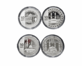 4 Masjid Collection (999 Purity) 10 Dirham  x 4pcs - Image 4