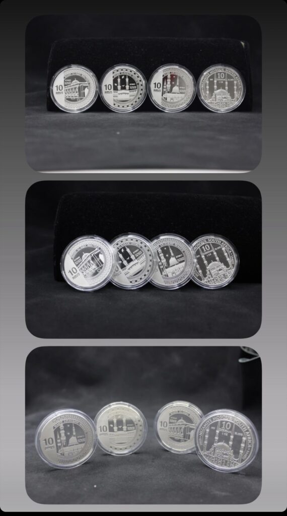 4 Masjid Collection (999 Purity) 10 Dirham  x 4pcs - Image 3