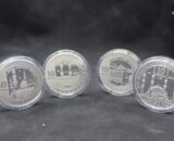 4 Masjid Collection (999 Purity) 10 Dirham  x 4pcs