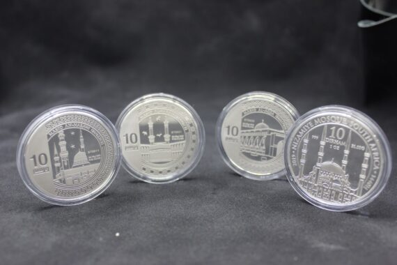 4 Masjid Collection (999 Purity) 10 Dirham  x 4pcs