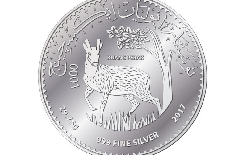 10 dirham | kijang perak (coin only) | silver 999.0 - 29.750g